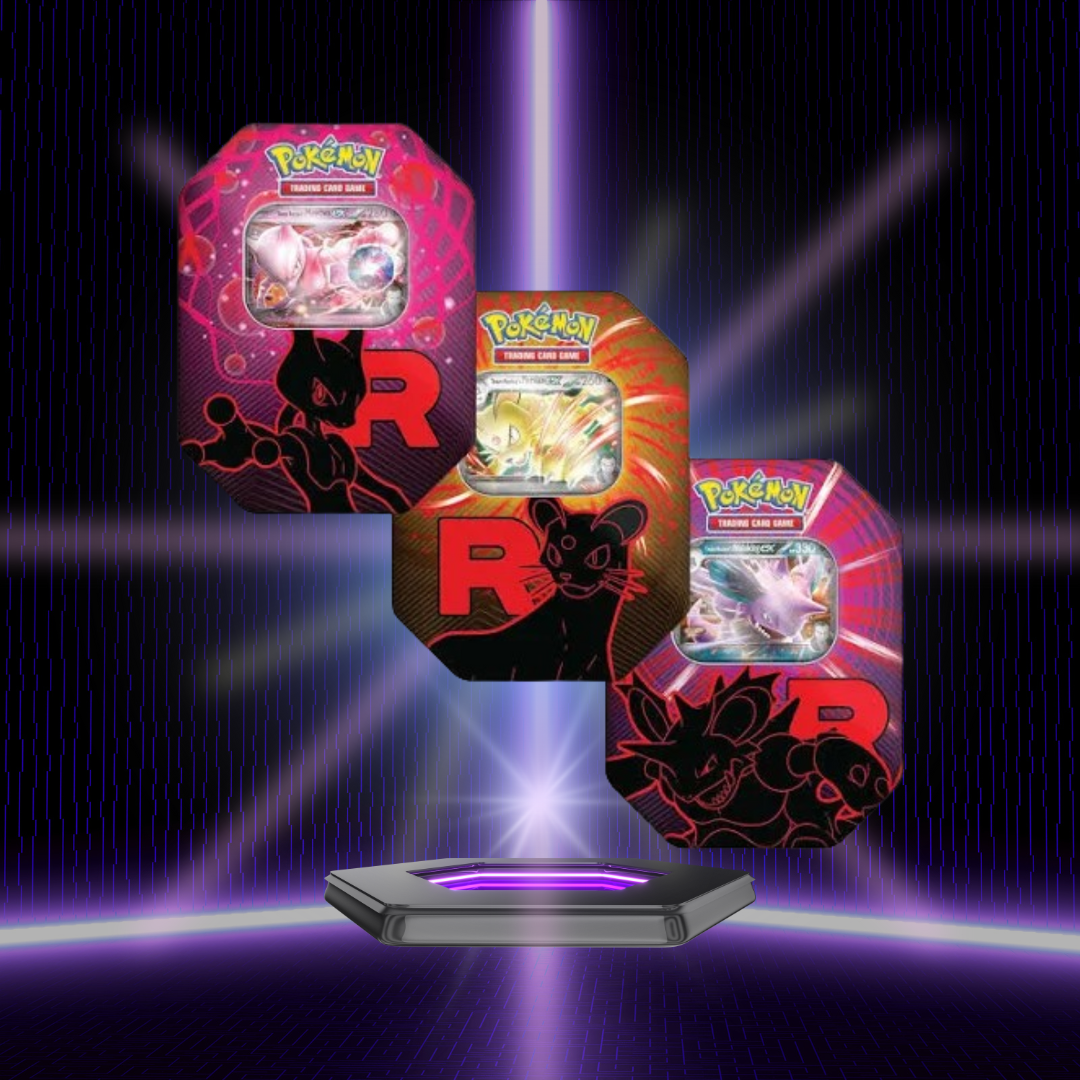 (Live Opening) Pokémon TCG: Team Rocket Tin - Assorted