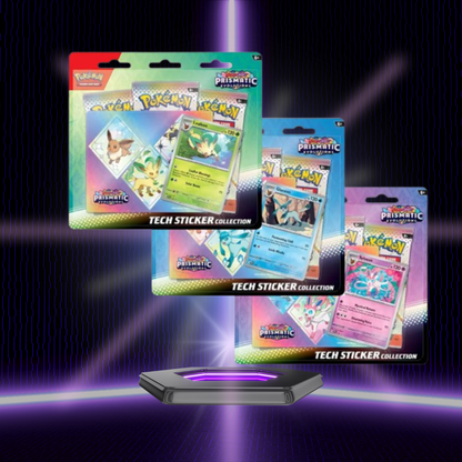Pokemon TCG: Prismatic Evolutions Tech Sticker Collection