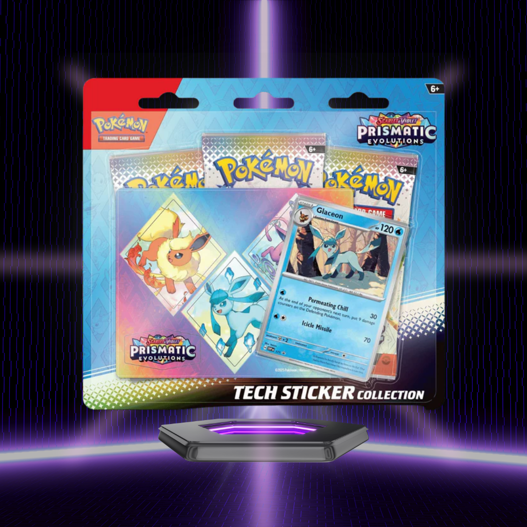 Pokemon TCG: Prismatic Evolutions Tech Sticker Collection