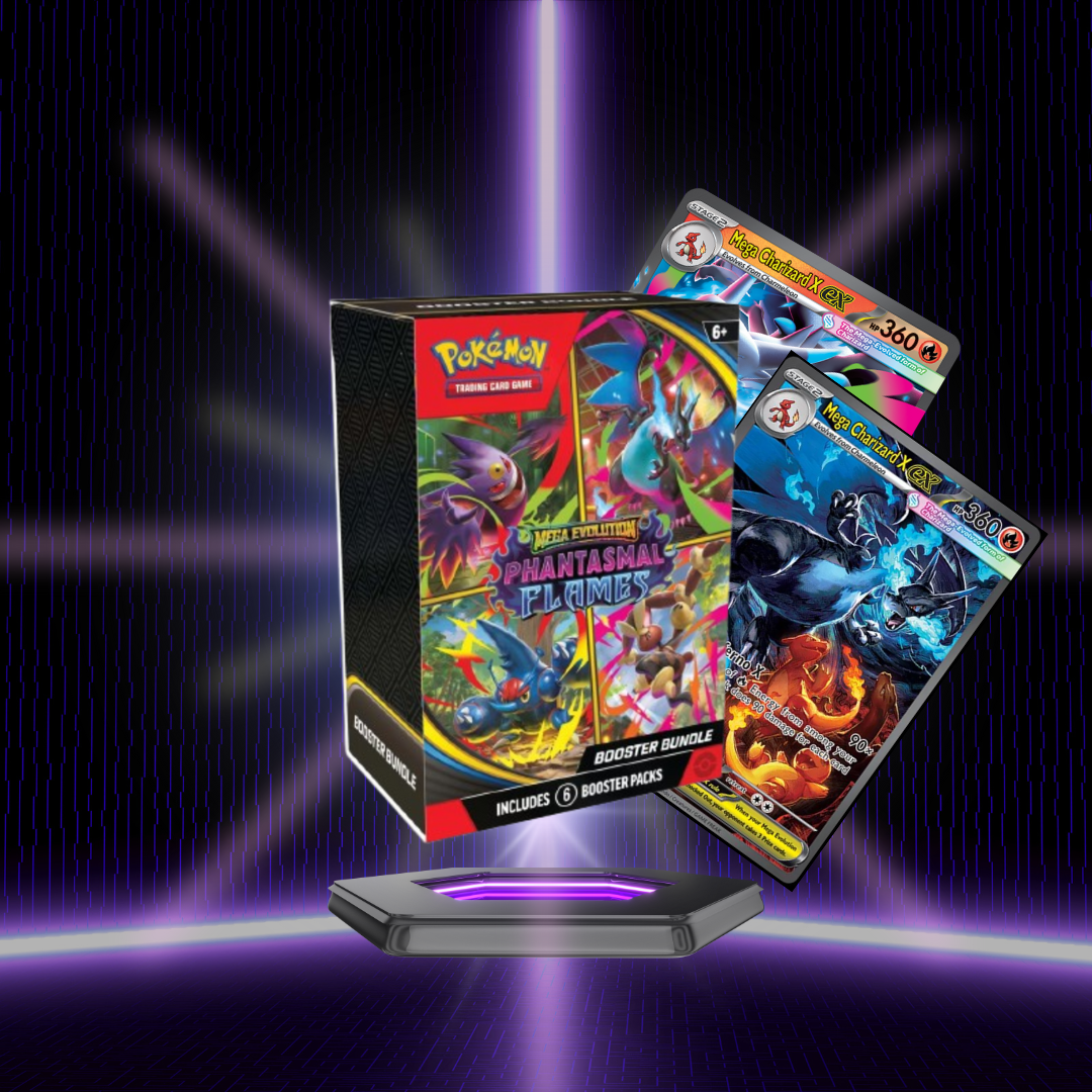 (Live Opening) Pokémon TCG: Phantasmal Flames booster bundle