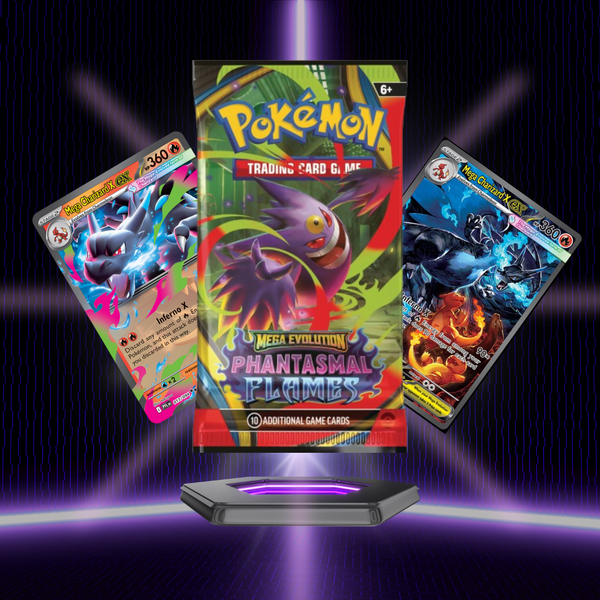(Live Opening) Pokemon TCG: Phantasmal Flames Booster Pack